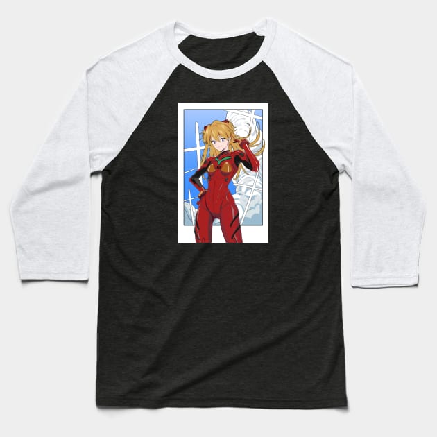 Asuka Baseball T-Shirt by Ziyaillust